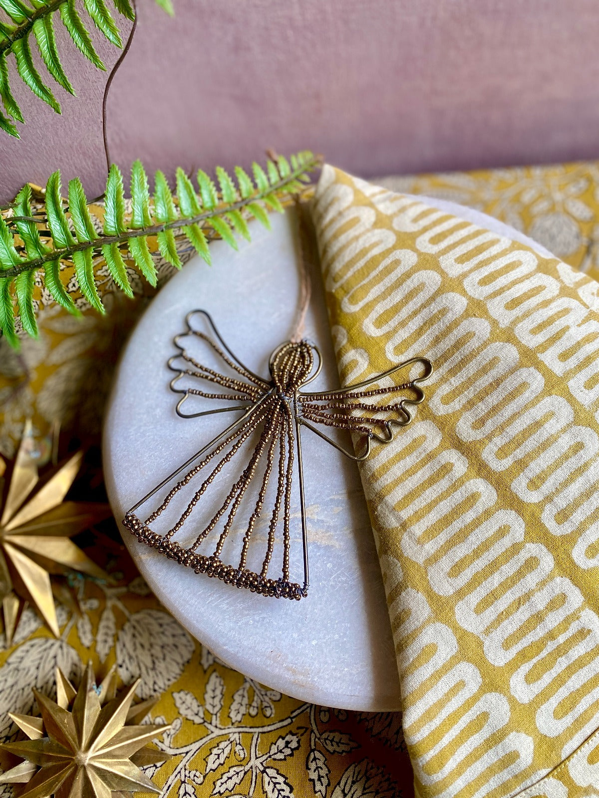 Engelen met kralen KE108