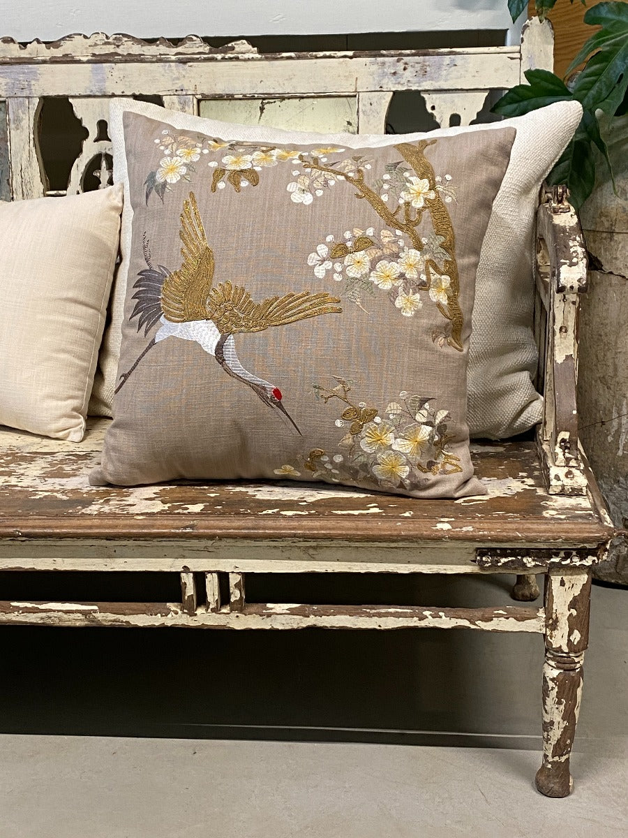 Majestic Crane cushion cover Warehouse