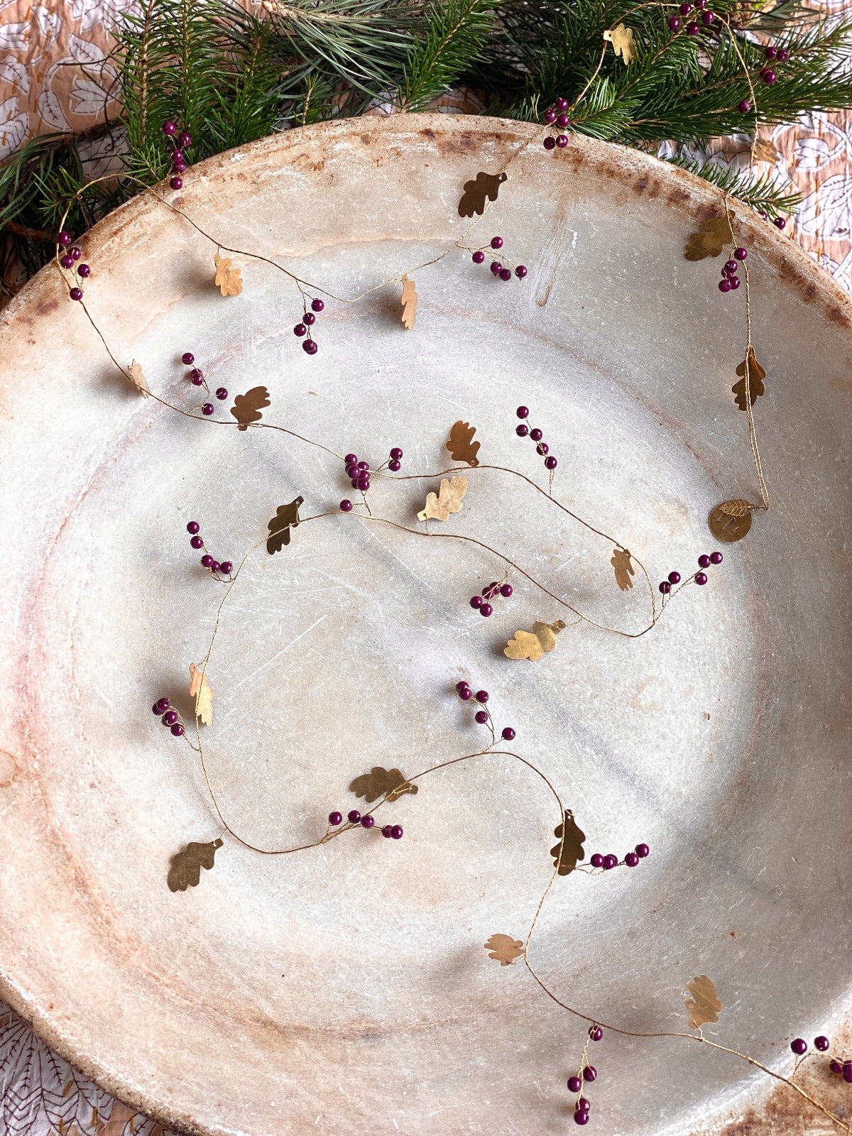 Guirlande merlot TI1104