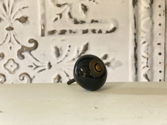Knob black MJ-413