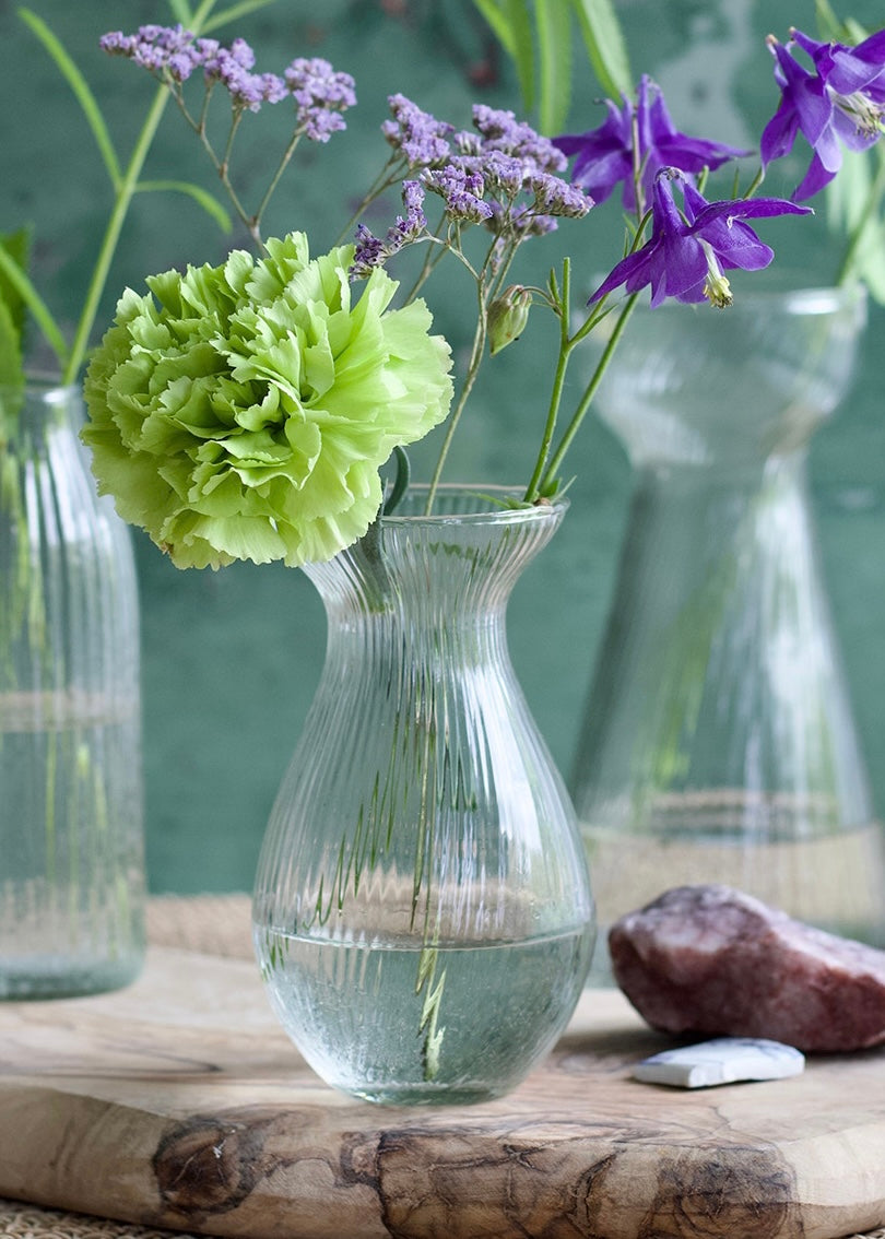 Ribbed vase WEL224