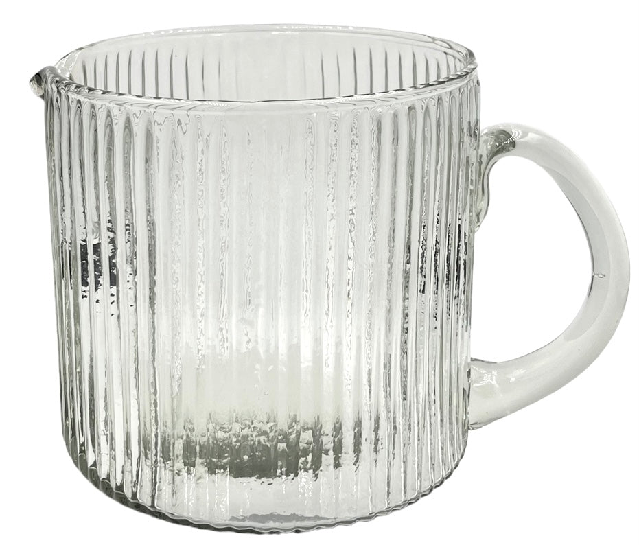 Glass carafe with handle WEL014