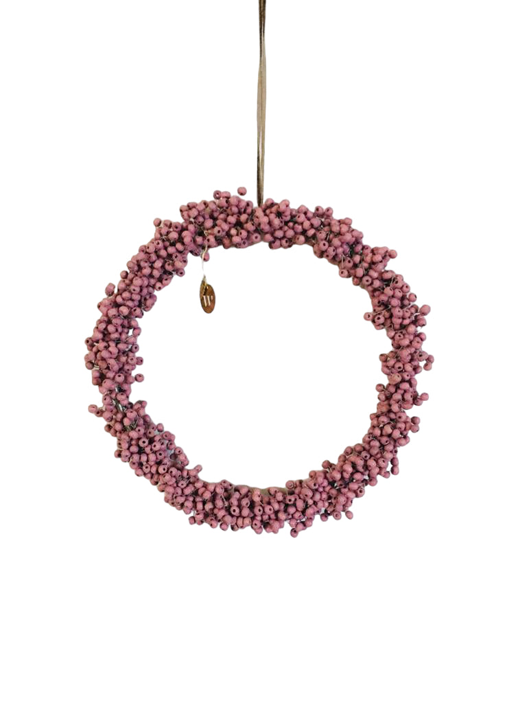 Old Pink wreath TI0323