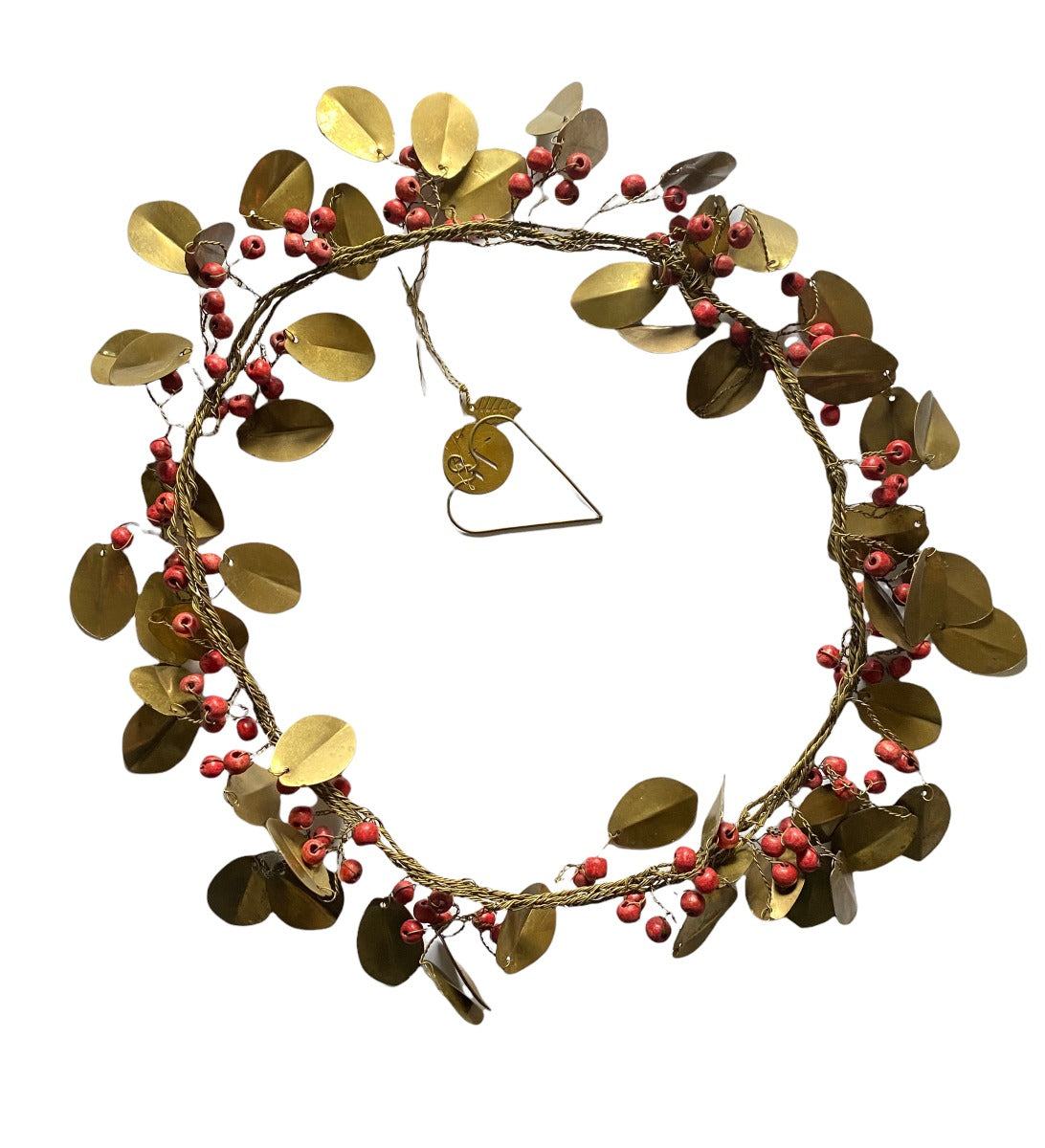Wreath red berries EW-4606B