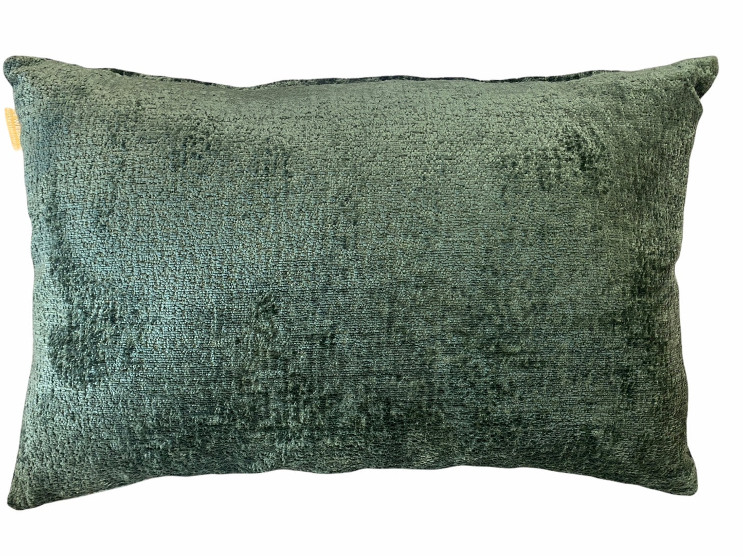 Chenille cushion cover green SYM20