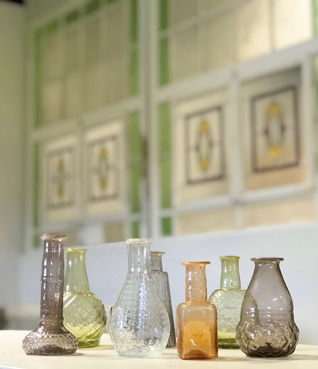 Vase en verre recyclé WEL025