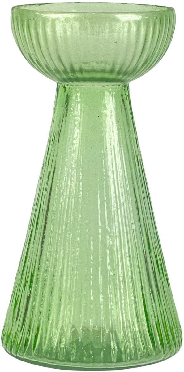 Hyacinth vase green L WEL028