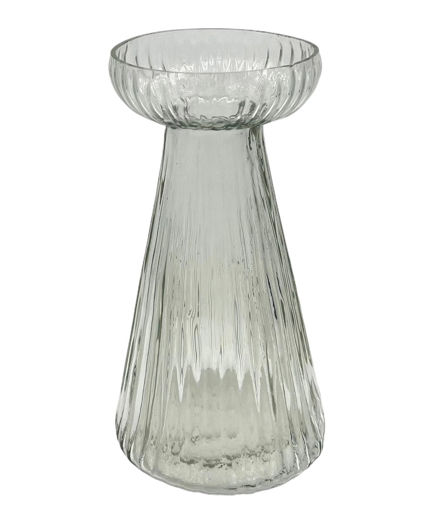Hyacinth vase transparent S WEL030