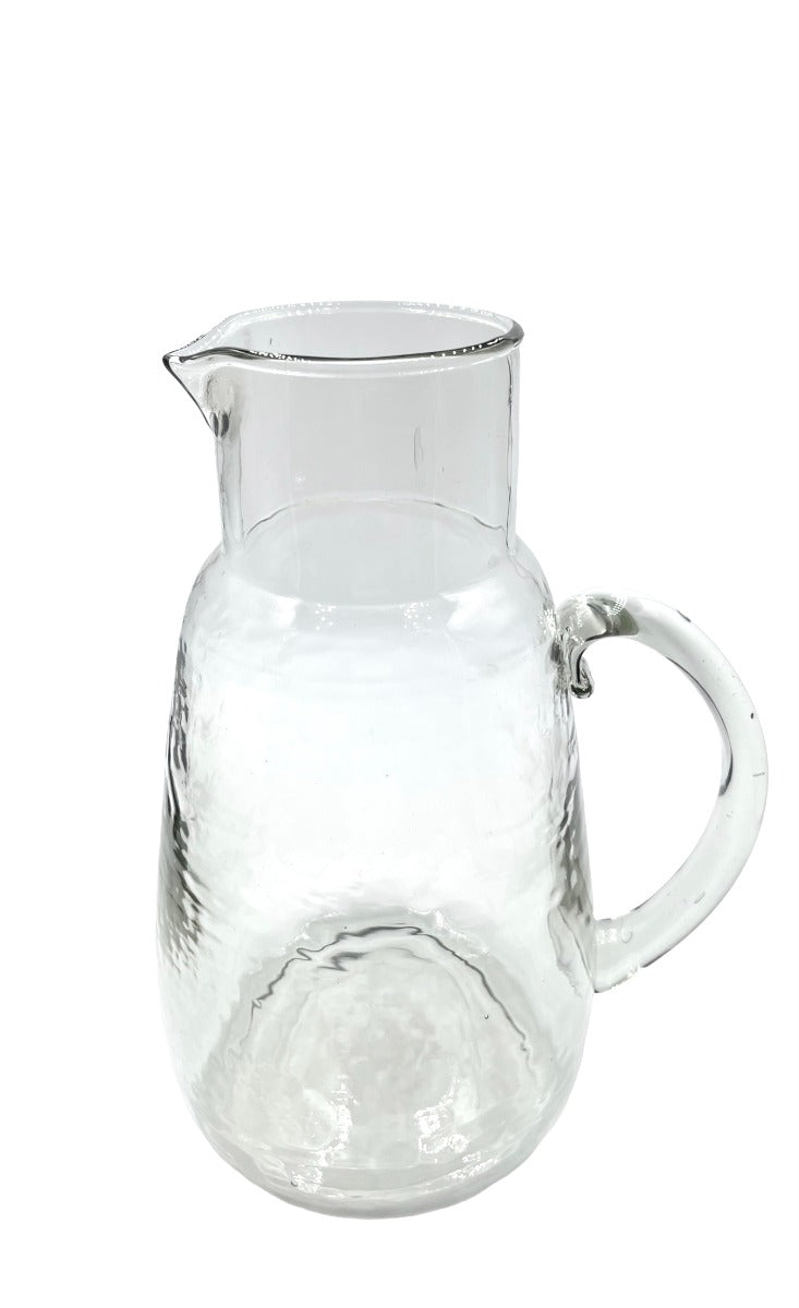 Caraffe hammered glass WEL113