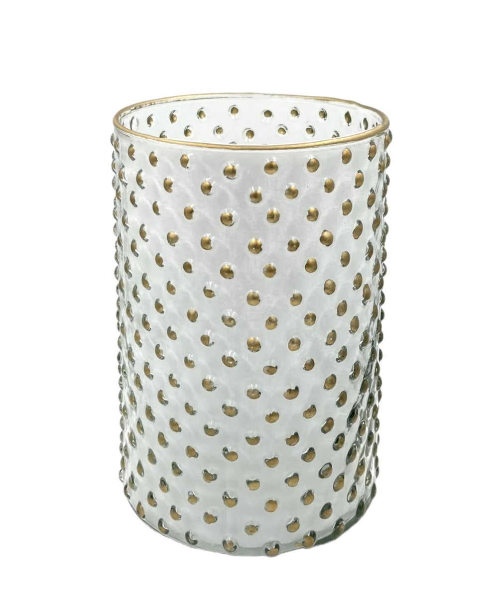 Tealight dot gold L WEL115
