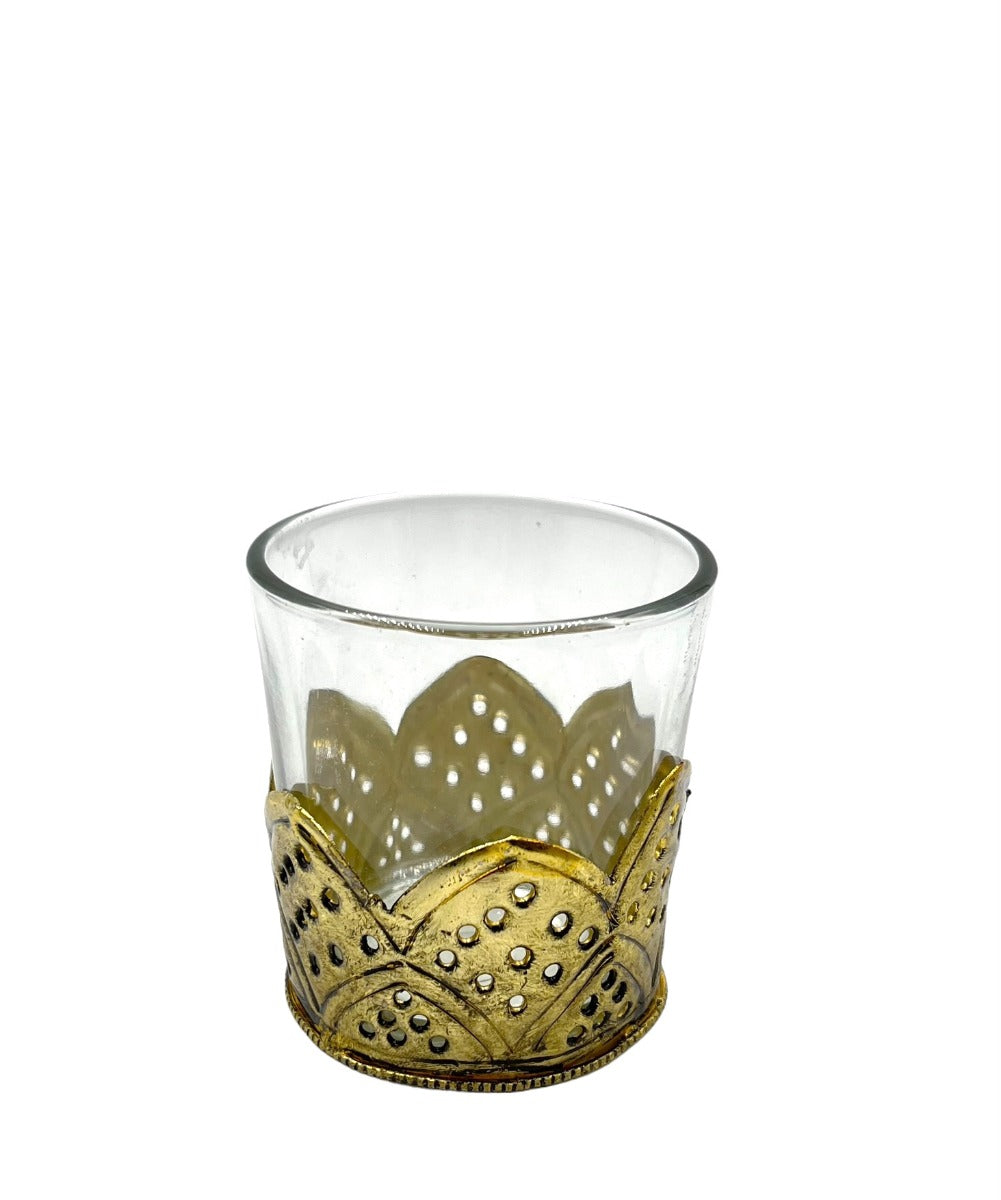 Tealightholder transparent glass WEL121
