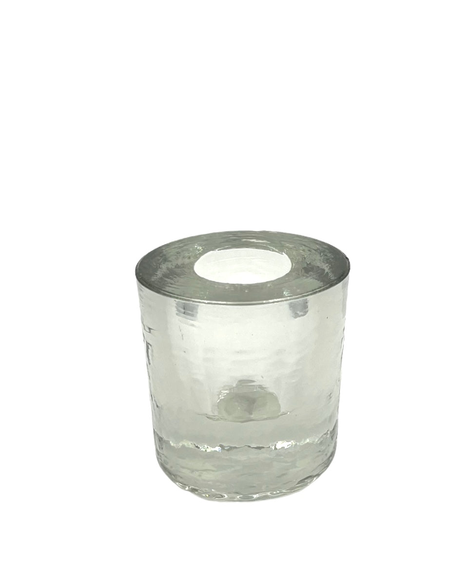 Kaarsenhouder transparant glas WEL178