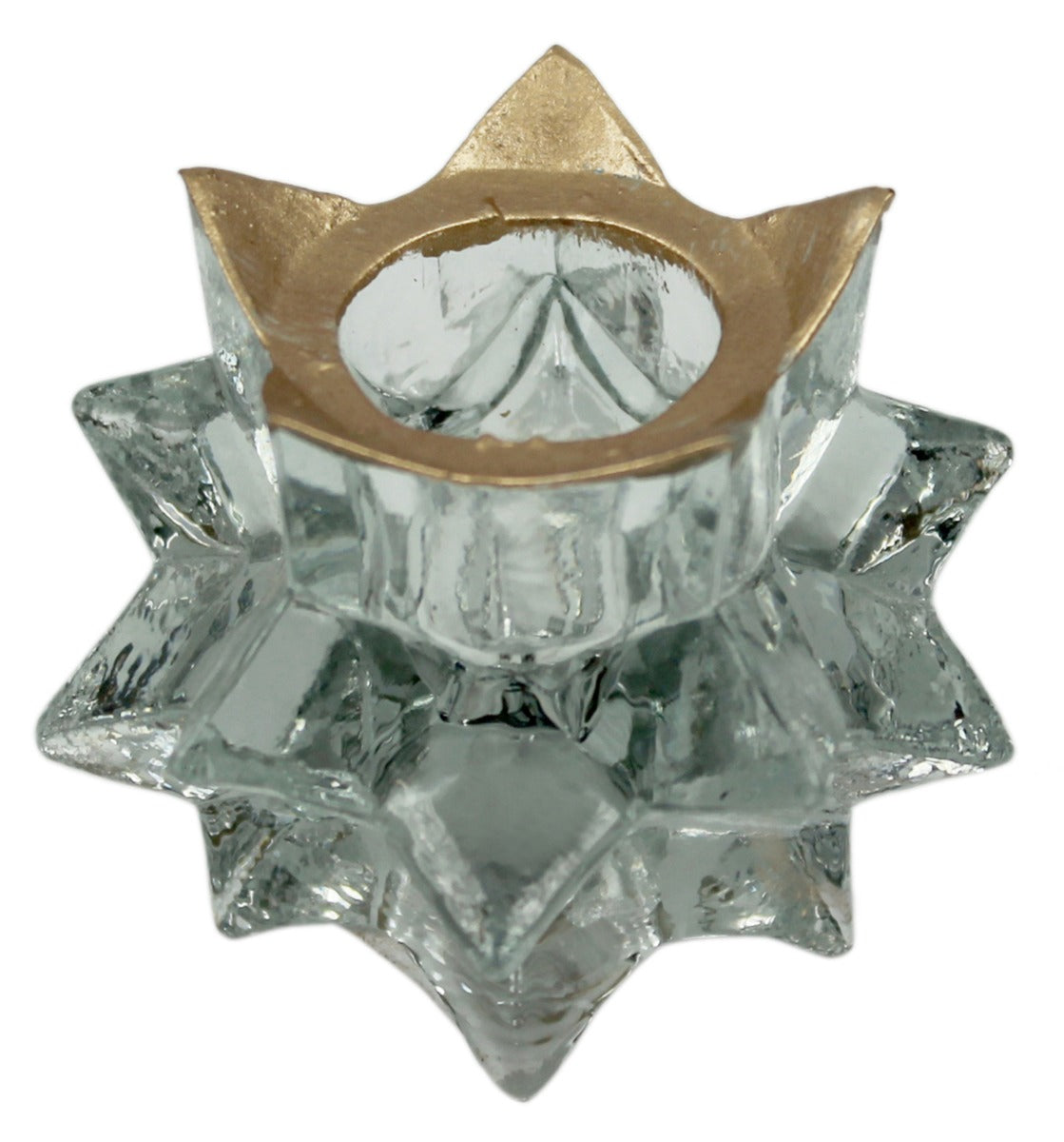 Glass candle holder WEL012
