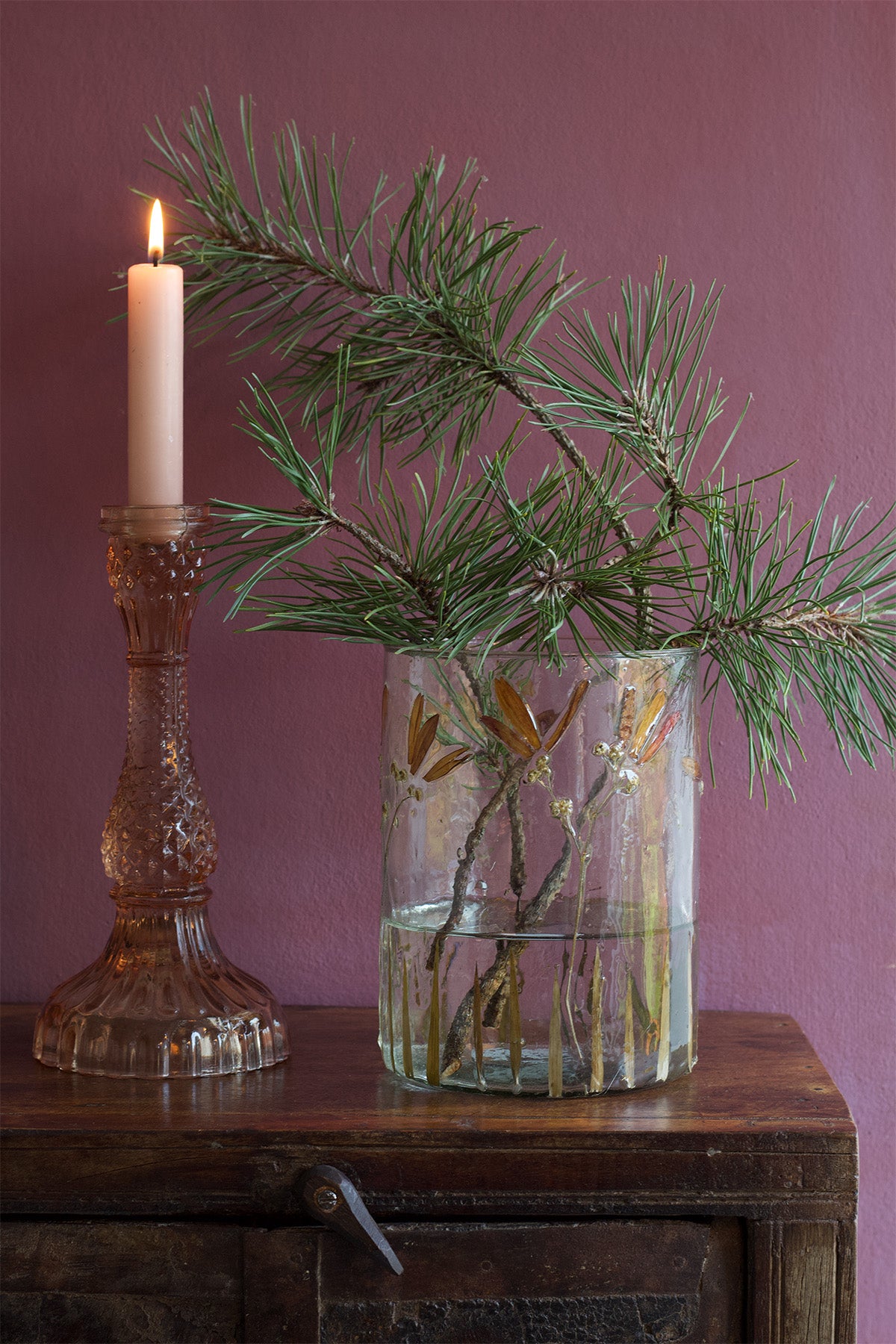 mosaïque florale L WEL243