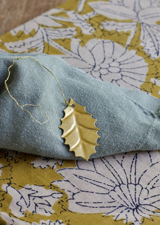 Leaf tag gold EW-5306