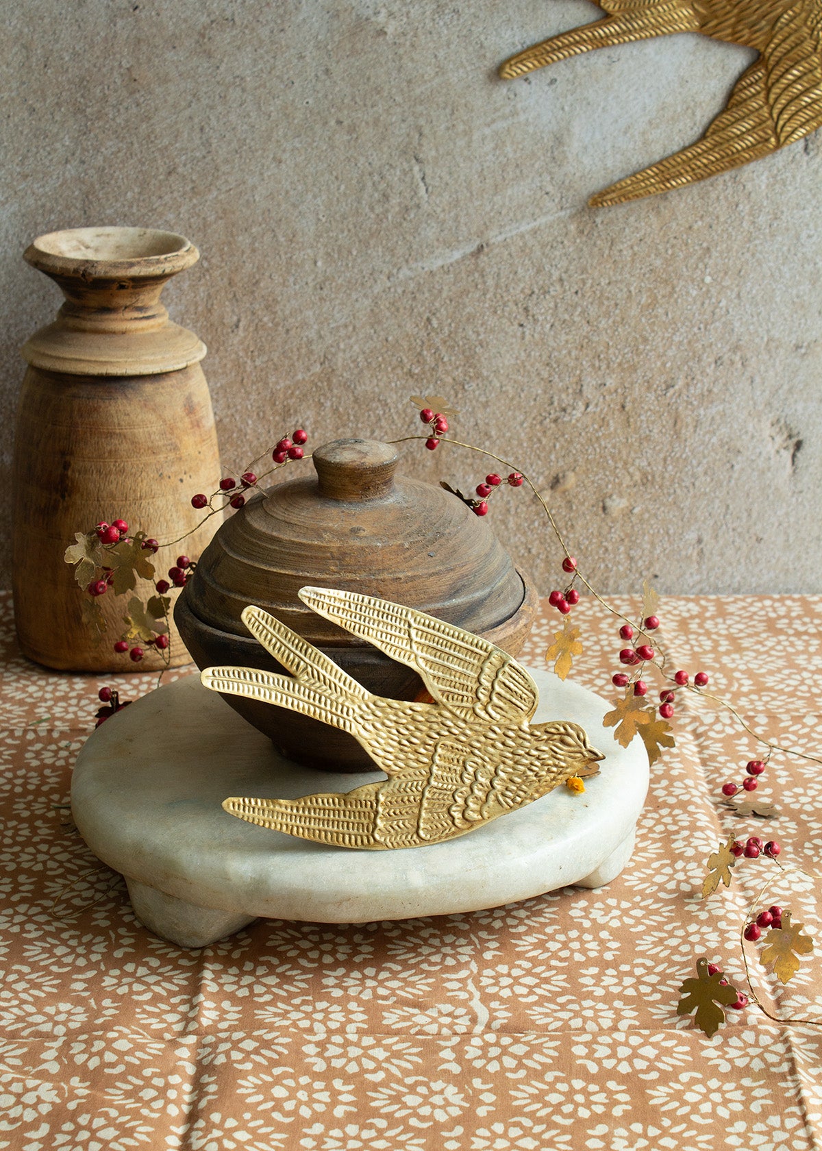 Brass Swallow EW-4397