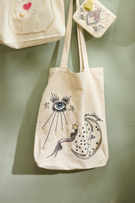 Tote bag Eye-moon Co31738