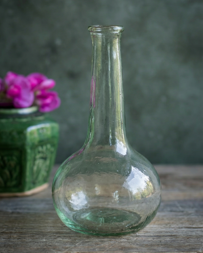 Vase en verre vert DE2008-15