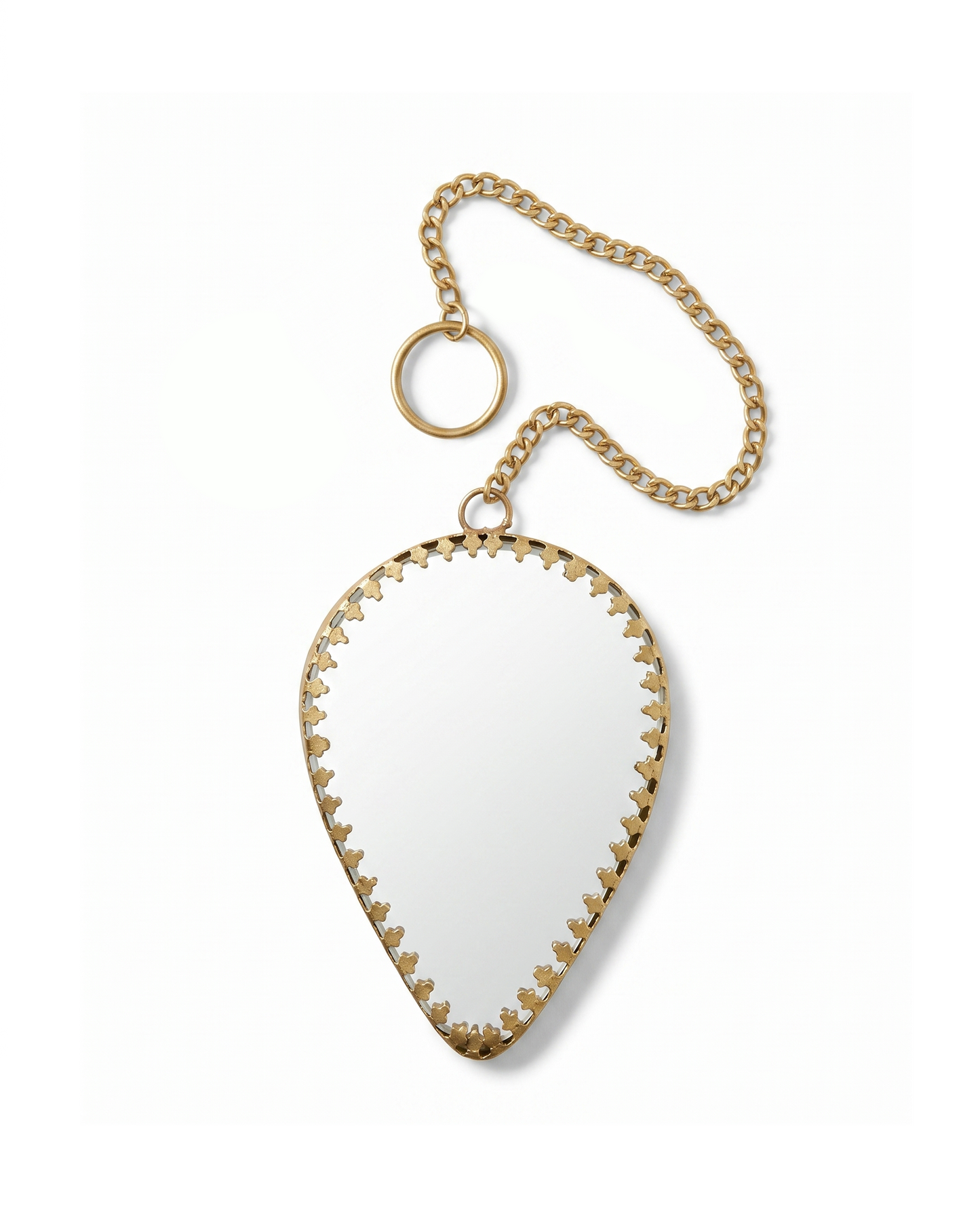 Traanvormige spiegelornament TI2108 