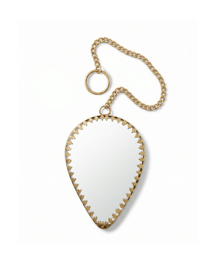 Traanvormige spiegelornament TI2108 