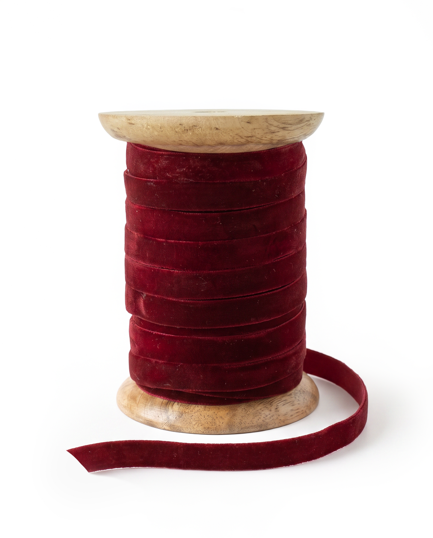 Plain velvet ribbon AE298