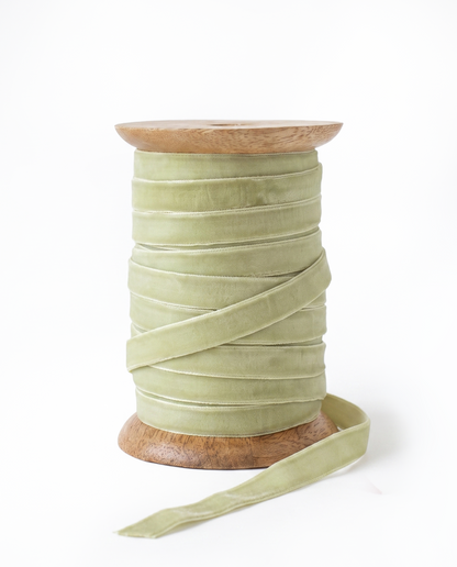Plain velvet ribbon AE027