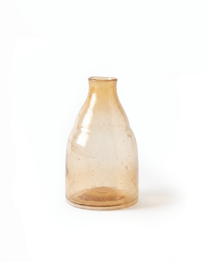 Vaas gerecycled glas oranje WEL126