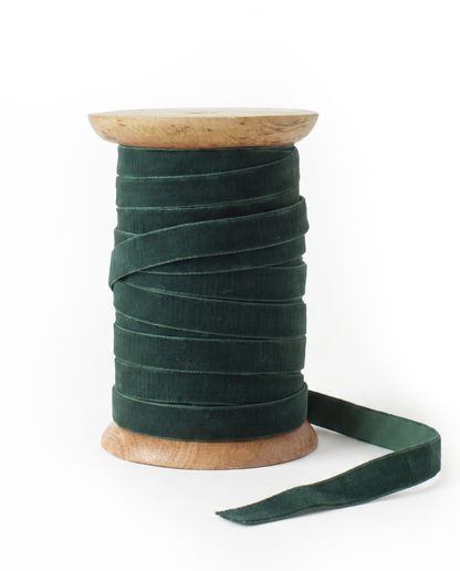 Plain velvet ribbon AE006