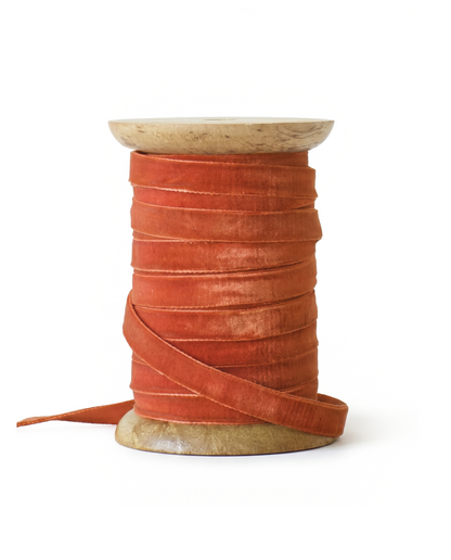 Plain velvet ribbon AE3612