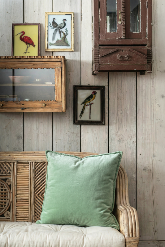 Zaailing fluwelen kussenhoes BHAT028