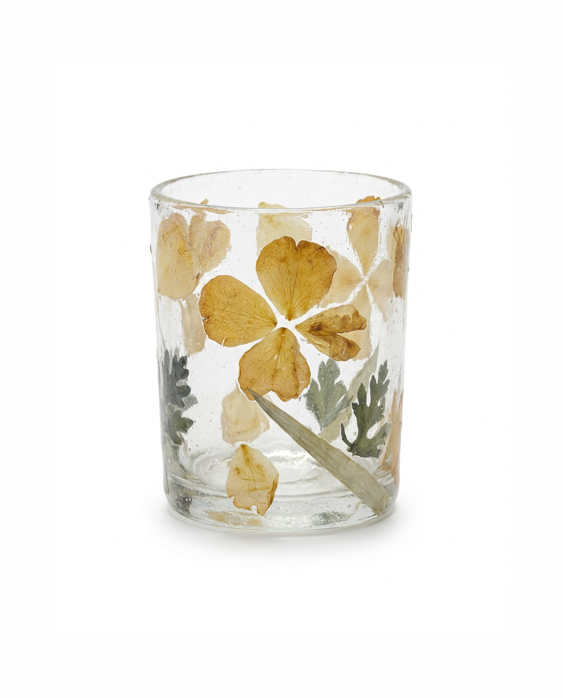 Tealight Holder Petal Glass WEL246