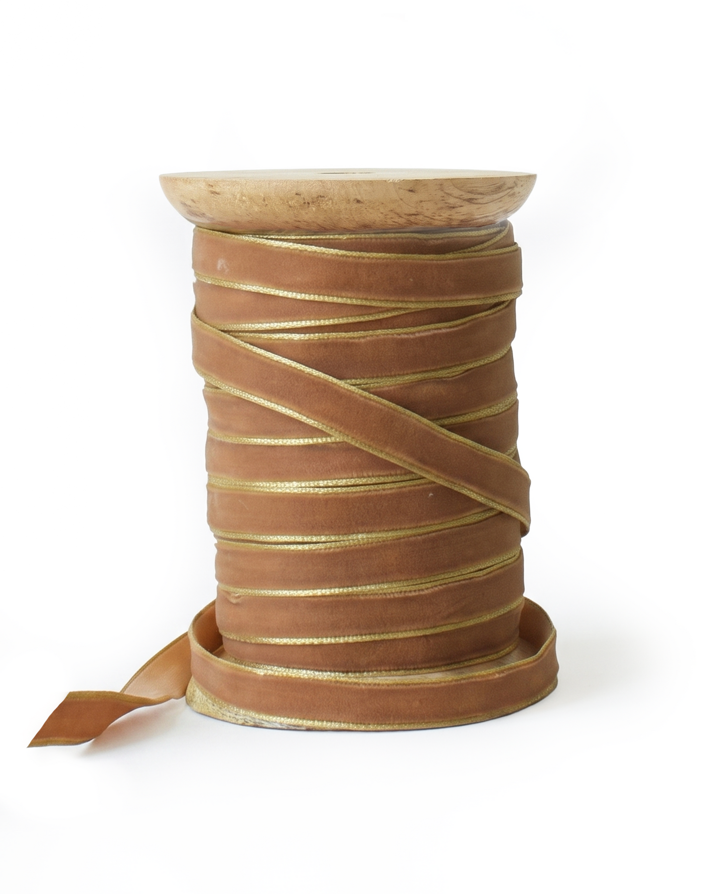 Velvet ribbon golden rim AE2298