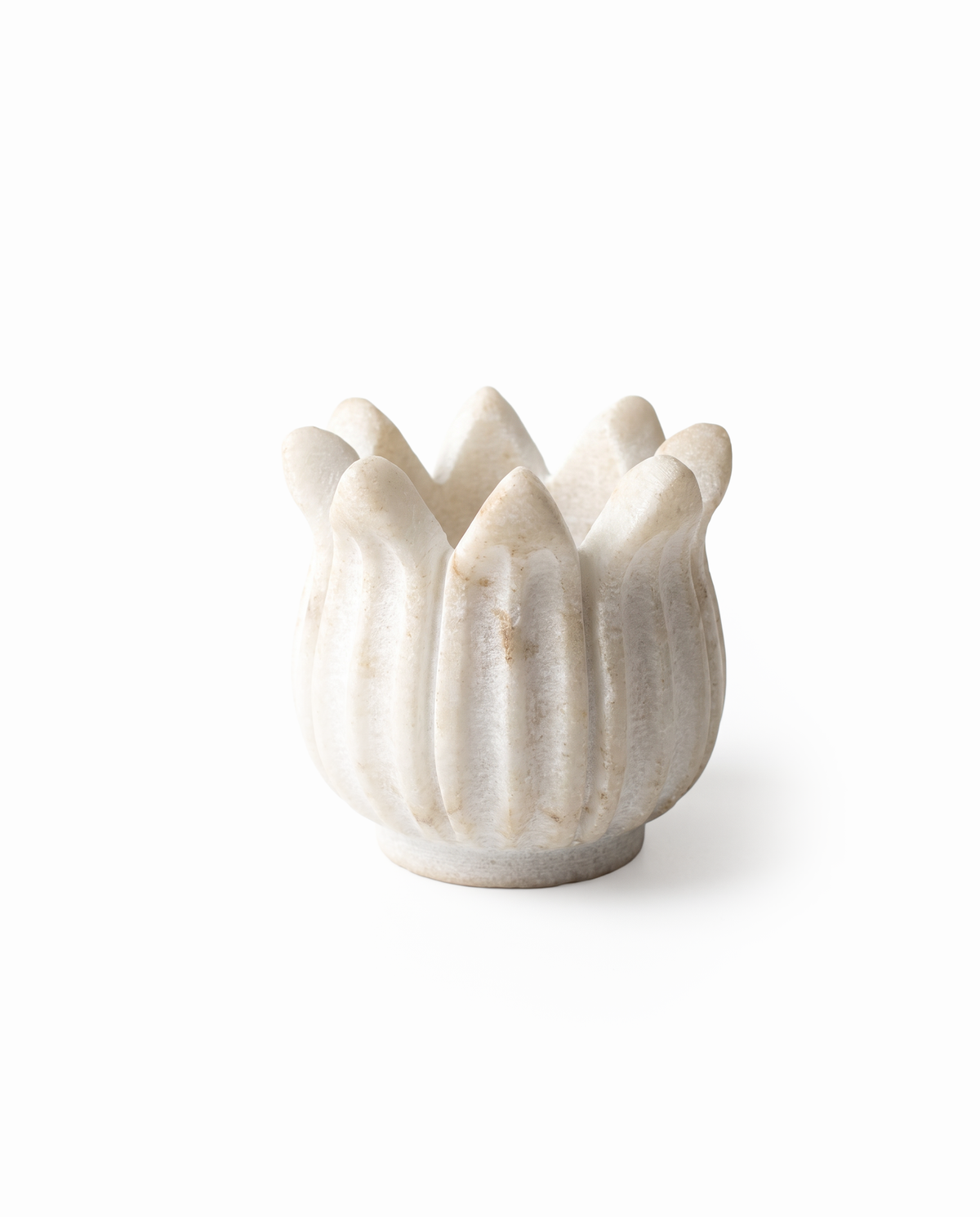Marble Lotus Tealight Holder MJ23622