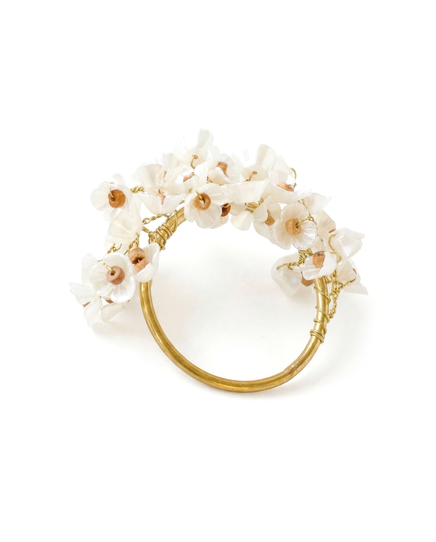 Almond Blossom napkin ring WD131