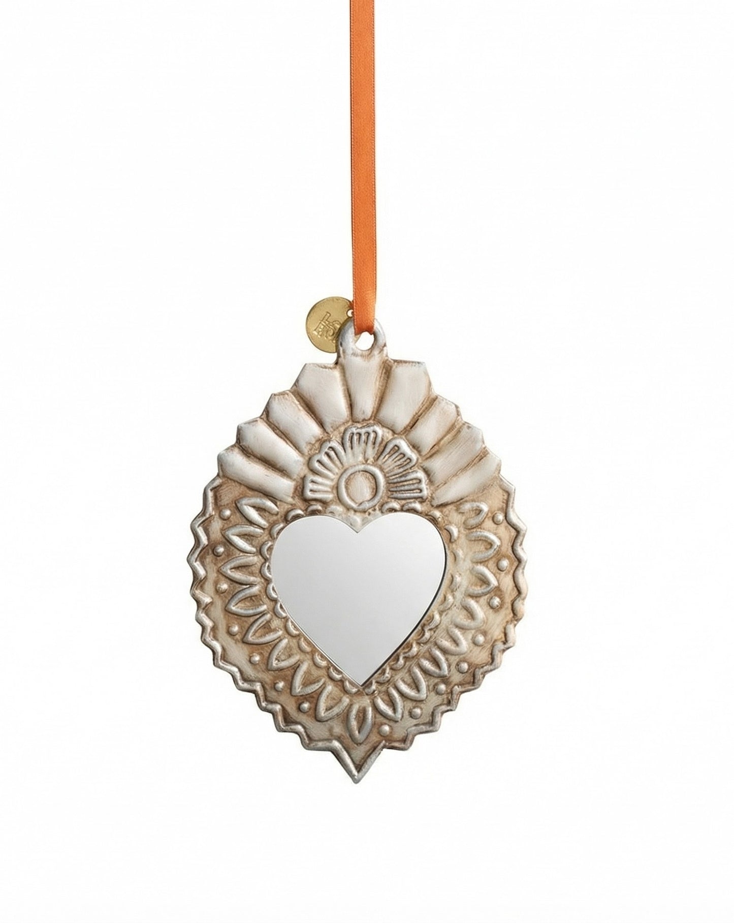 Heart mirror silver NAW2507