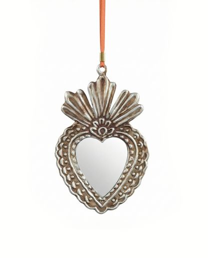 Heart Mirror silver NAW2506