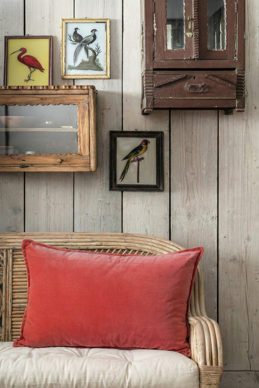 Coral Fusion fluwelen kussenhoes BHAT013