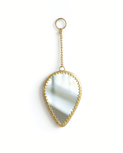 Ornement miroir en forme de larme TI2108 