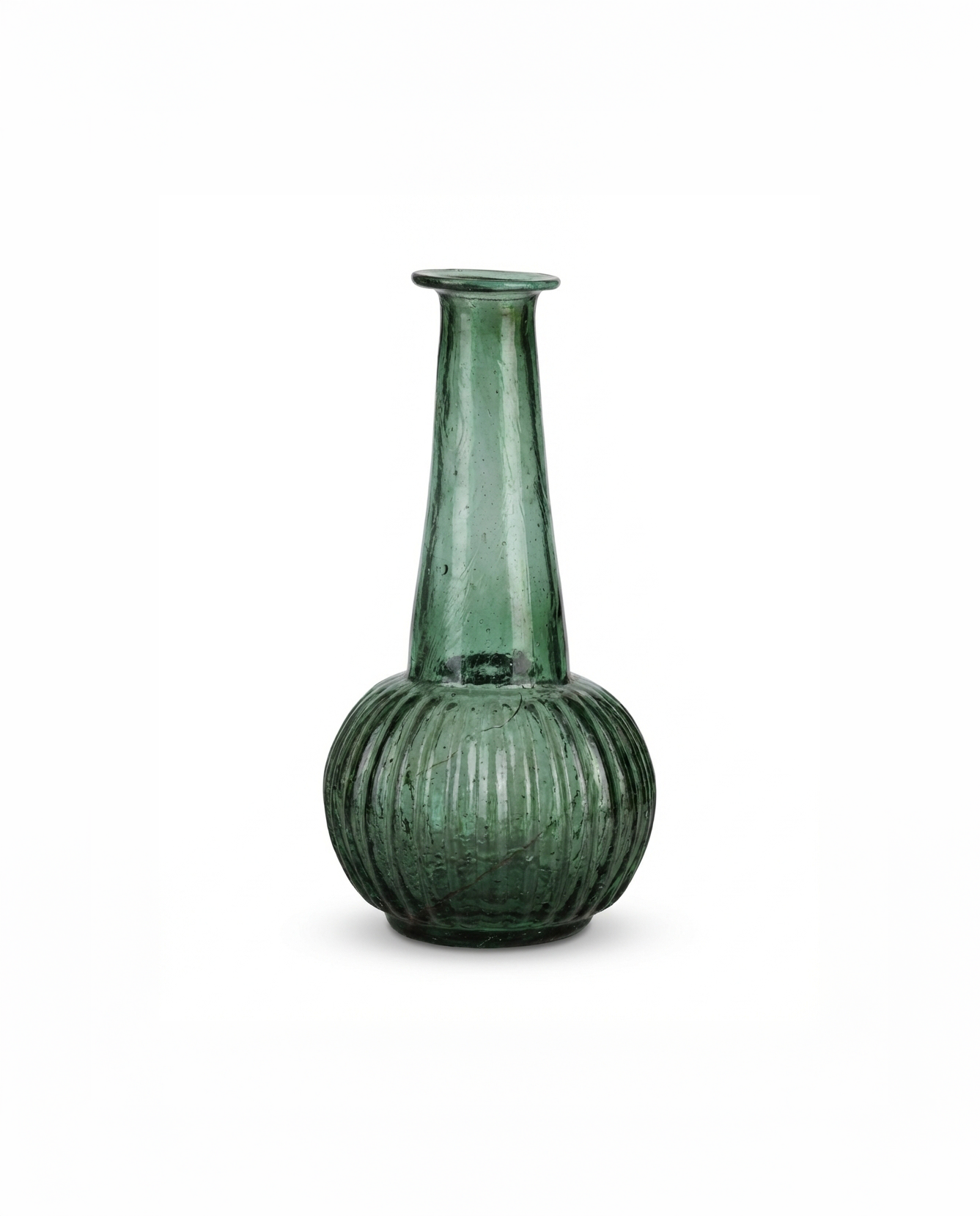 Vaas groen gerecycled glas WEL250