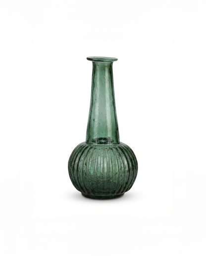 Vaas groen gerecycled glas WEL250