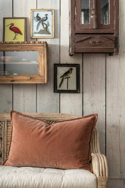 Mocca Mousse fluwelen kussenhoes BHAT023