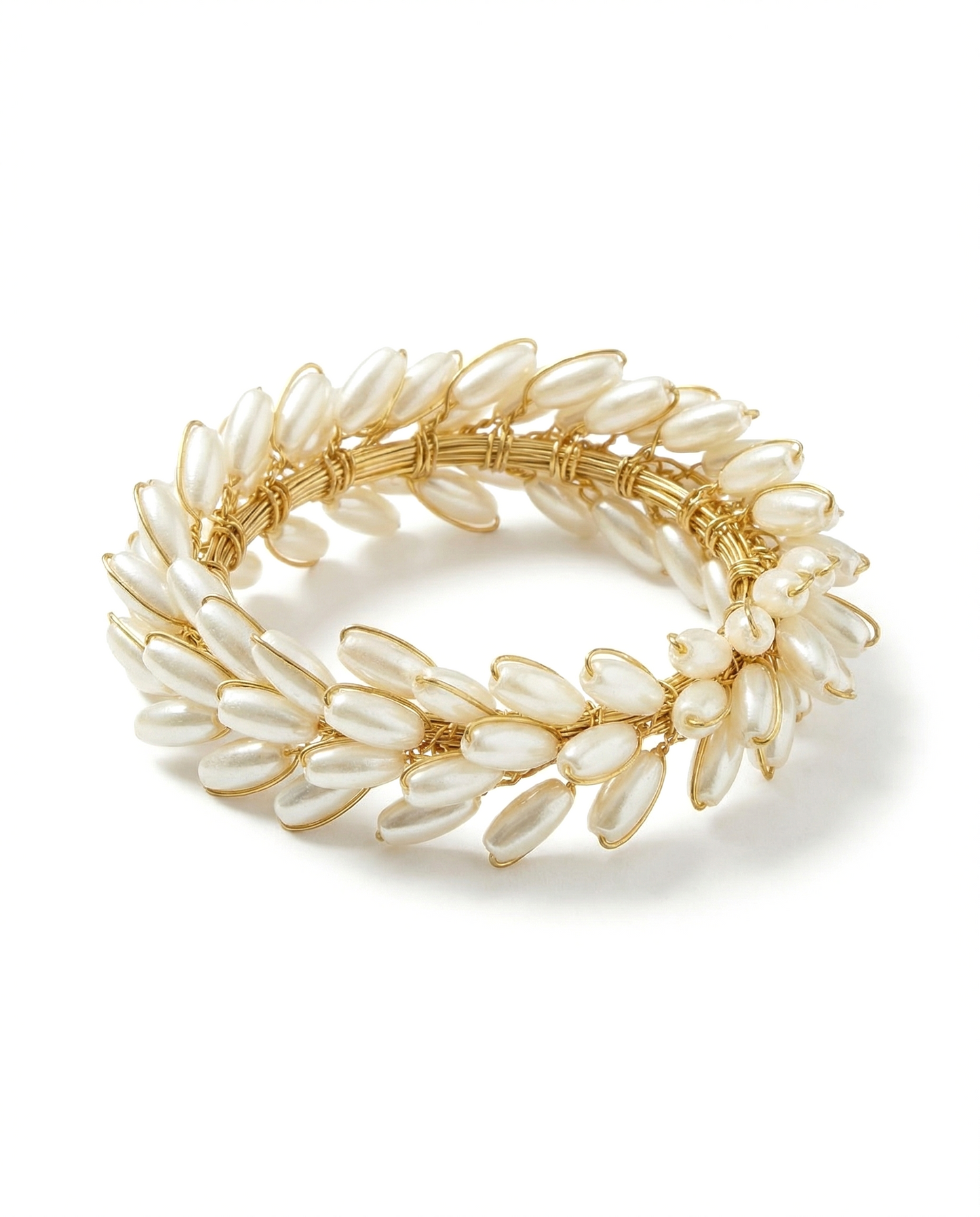 Napkin ring pearl large WD78