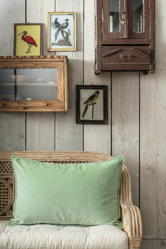 Zaailing fluwelen kussenhoes BHAT029