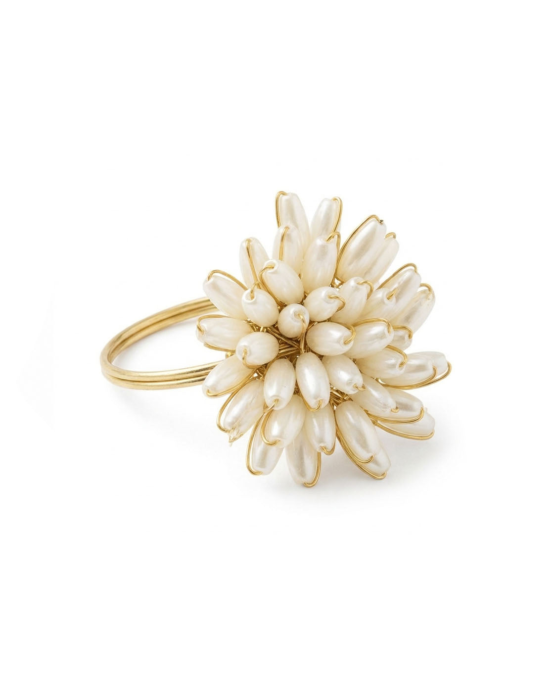 Pearl Flower Napkin Ring WD63