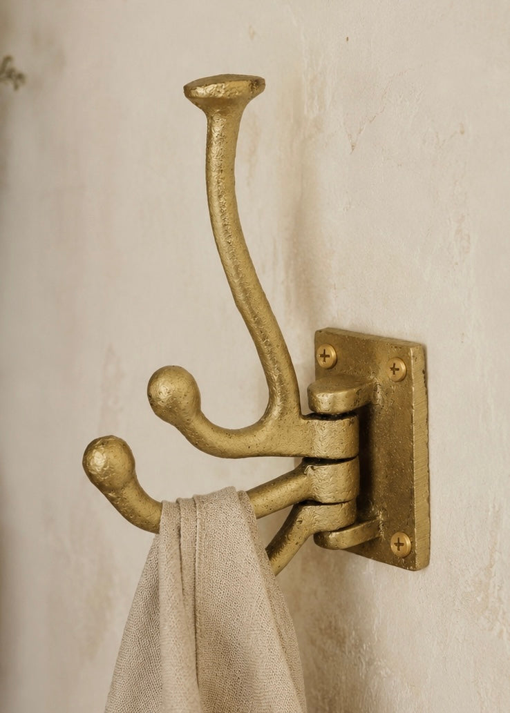 Folding hand forged hook MJ-12