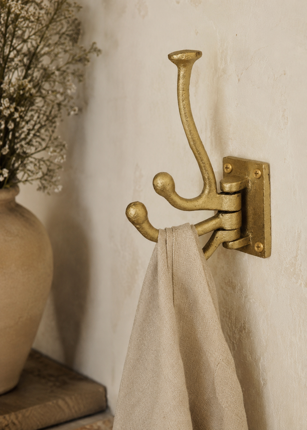 Folding hand forged hook MJ-12