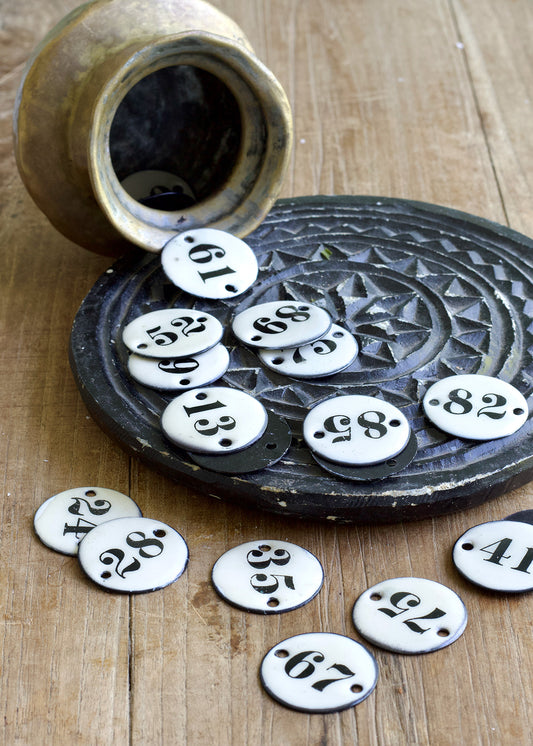 Enamel numbers TI2114