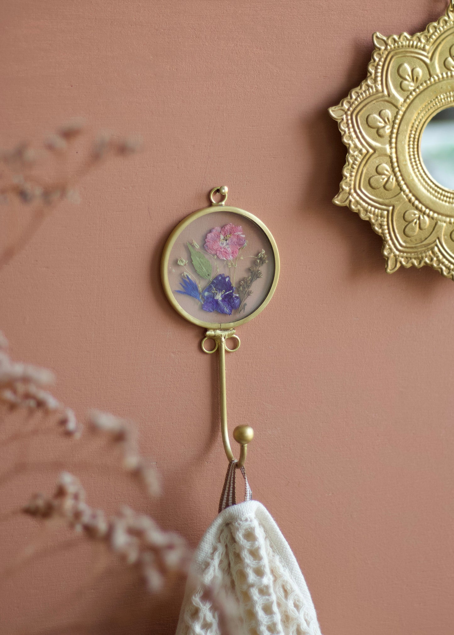 Flower Hook Dried Floral HAN51125009