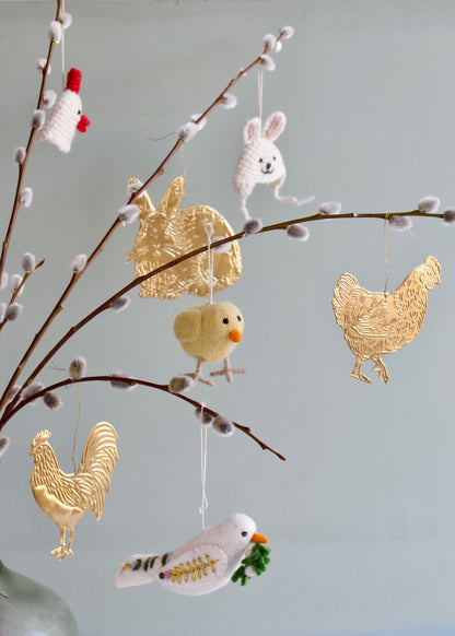 Rabbit Ornament NAW770