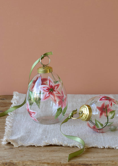 Glass egg Botanical Bloom WEL281